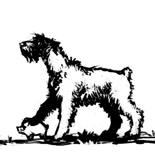 Illustration of a dog