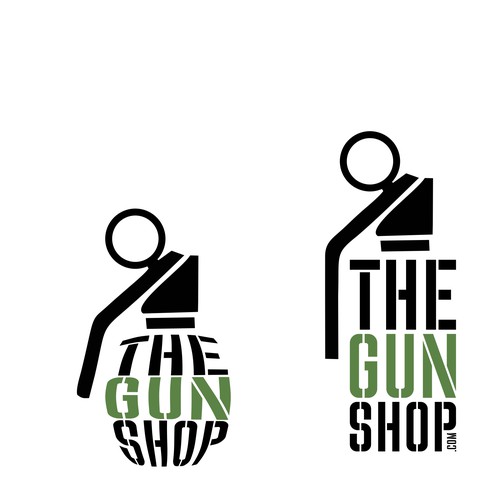 logo for The Gun Shop