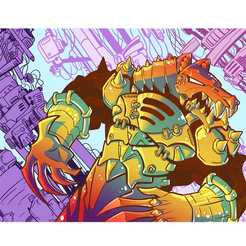 Illustration for Book Cover