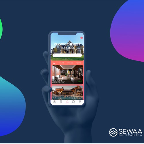 Sewaa App Design