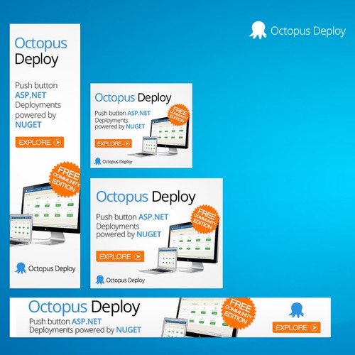 Brilliant banner ad for Octopus Deploy