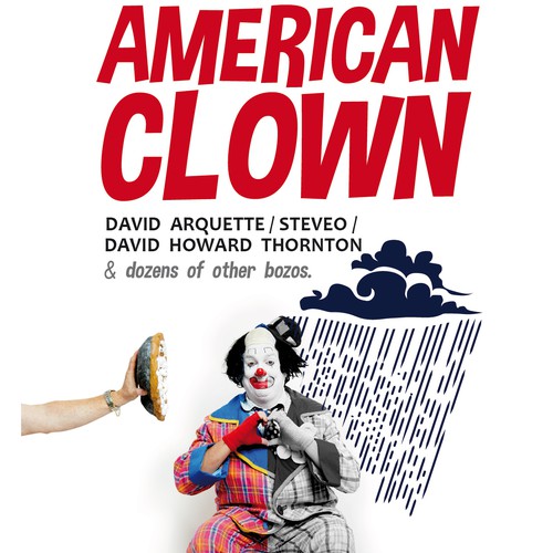 Poster for the film "American Clown!"