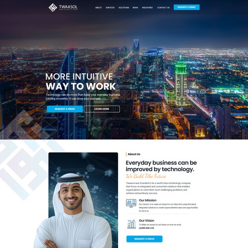 Twaasol Website Redesign