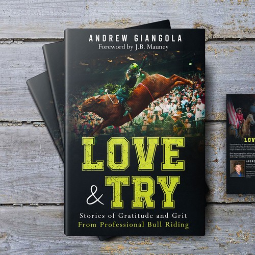 Love & Try - Modern Book Cover Design