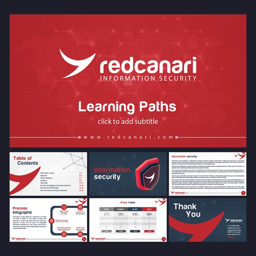 Redcanari- PowerPoint Design 