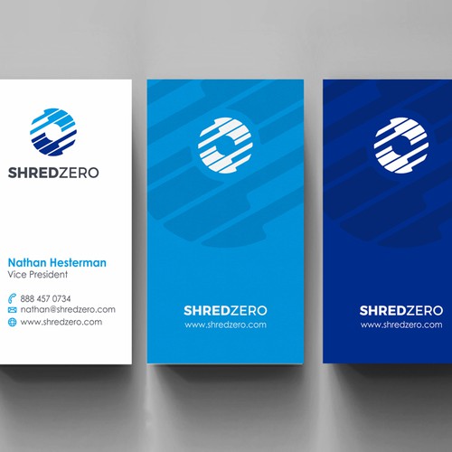 Logo design for a data shredding company