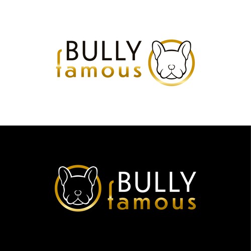 Logo concept for a Frenchie/English bulldog breeder