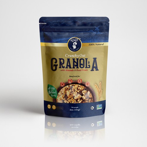 Premium Granola Packaging Design