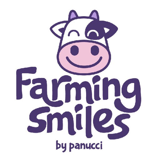 Friendly Farm Logo Design for Dairy Brand “Farming Smiles”