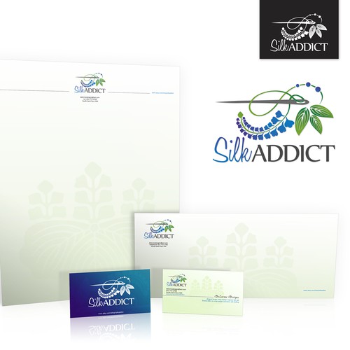 New logo and business card wanted for SilkAddict