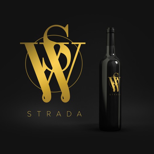Elegant Monogram for Strada Winery