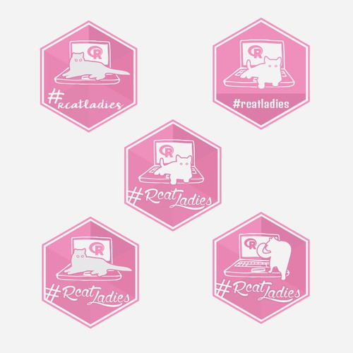 Hex Stickers for #rcatladies 