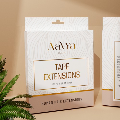 Hair Extension Box Packaging