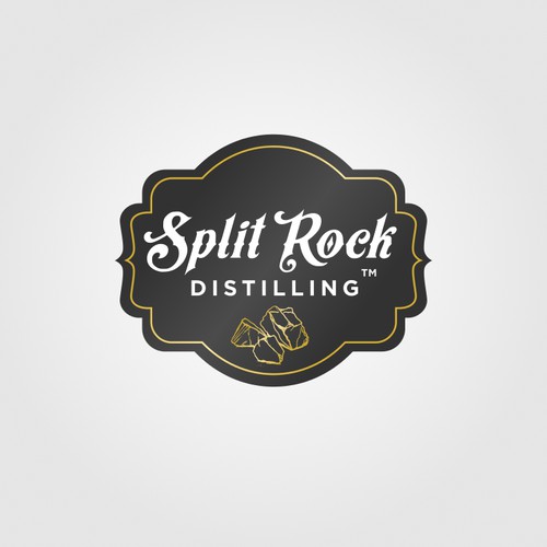 A logo concept for a US-based distillery.