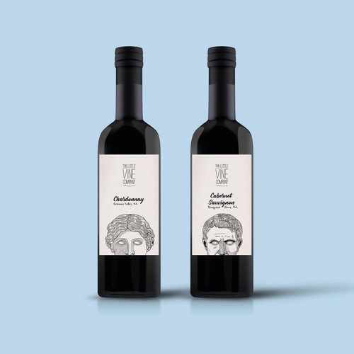 Little Wine Bottle Label