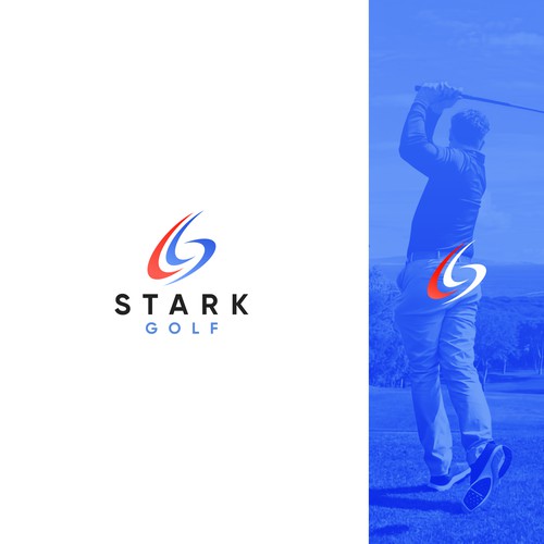 Stark Golf Logo design