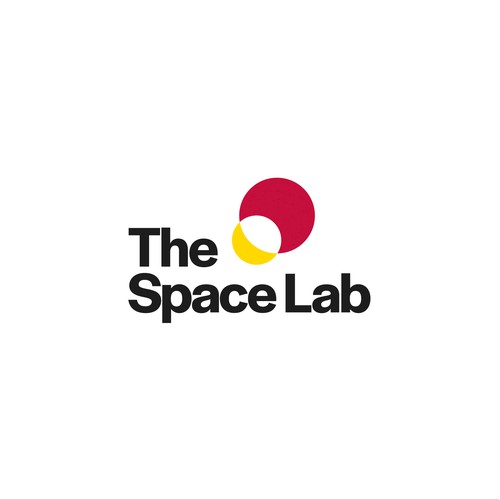 Minimal iconic logo for a lab that analyses meteorites