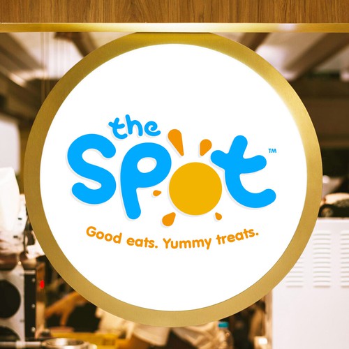 The Spot Signage mockup