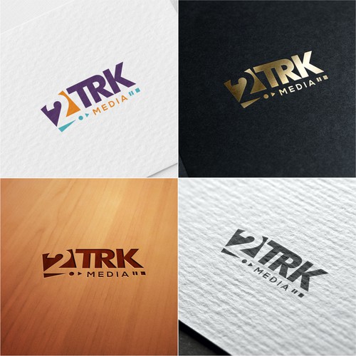 Logo concept for 2TRK Media