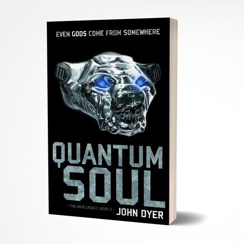 Science fiction book cover concept