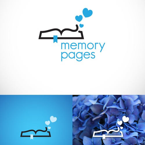 Logo concept for Memory pages