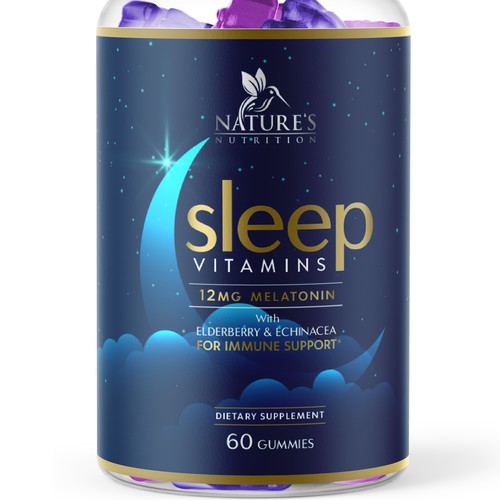 Sleep Vitamins label