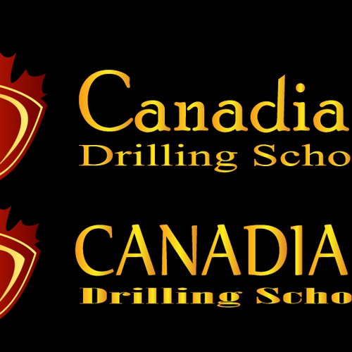 Create the next logo for Canadian Drilling School