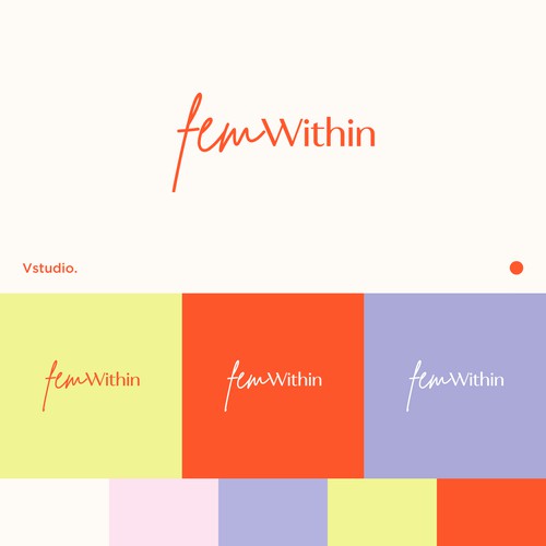 Clean Minimal Brand Design For Female Health Coaching Brand