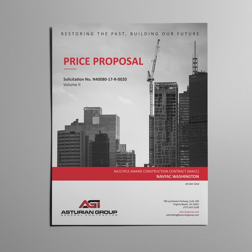 Price Proposal - Word template