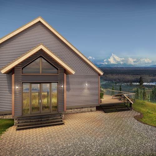 Alaskan hut design