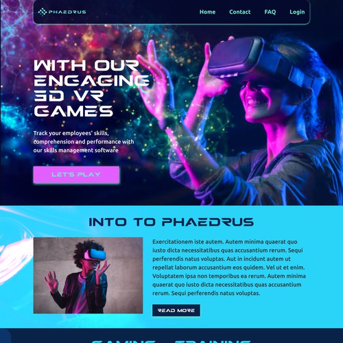 VR Gaming company