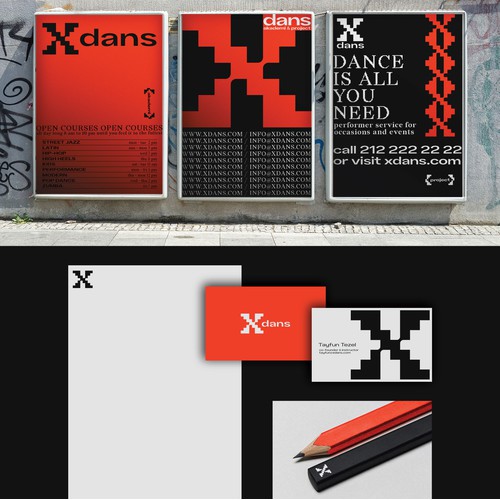 Branding Design for X Dance