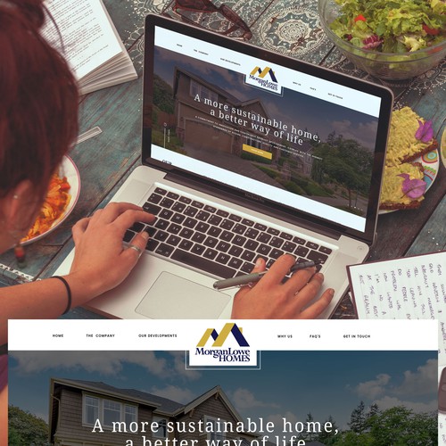 Parallax Single Page Design - Liquid Layout