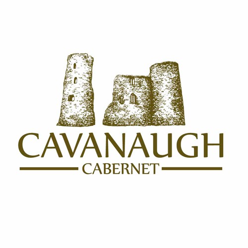 logo concept for CAVANAUGH CABERNET