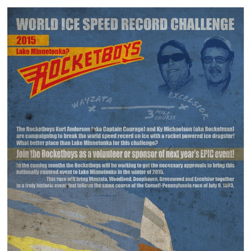 Create event poster for World Record Speed Event!