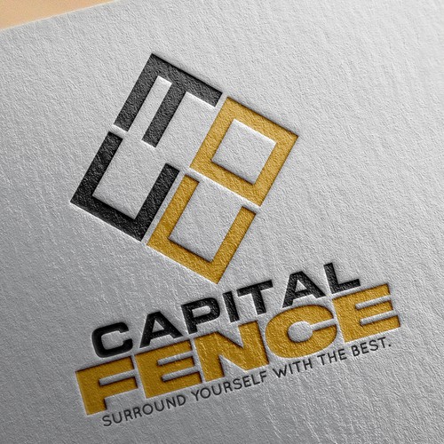 "Capital Fence" Paper Mockup