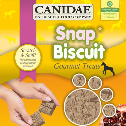 Re-design Packaging for Canidae Natural Dog Treats