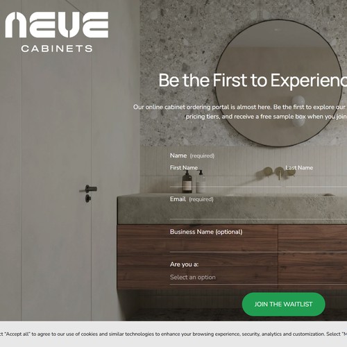 Optimisation of Neue Cabinets