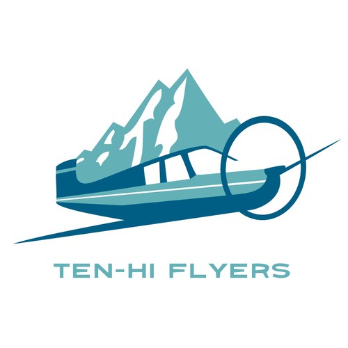 Logo for airplane flying club