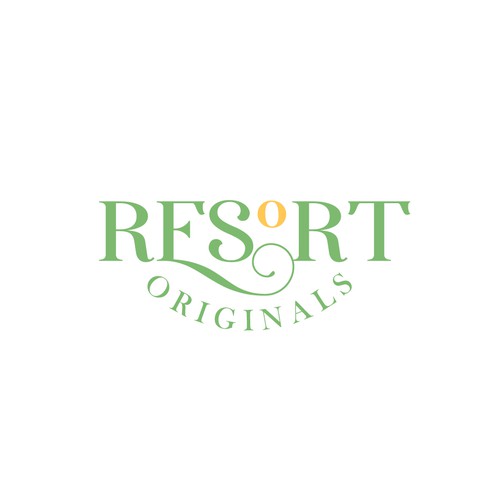 Custom Resort-Themed Apparel Logo Design