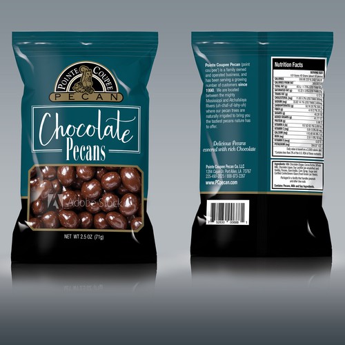 Chocolate Coated Pecans Bag