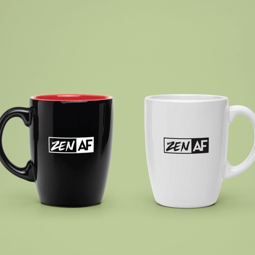 A minimalist logo for Zen AF