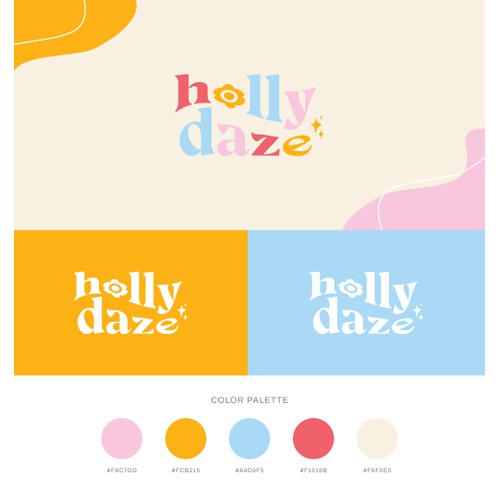 Hip Colorfull Retro Logo