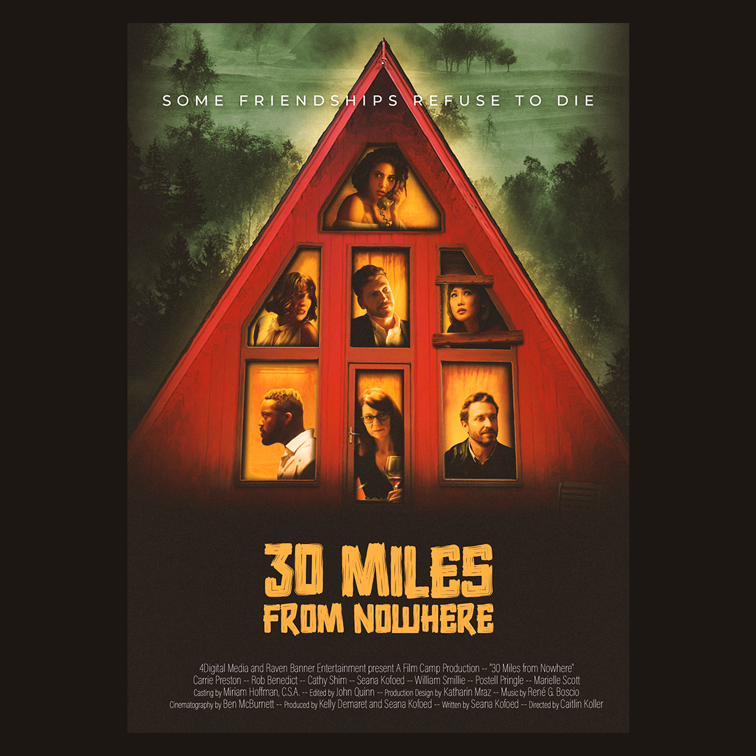 Comedic-thriller Movie Poster