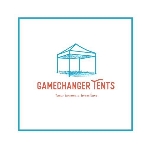 Logo concept for GameChanger Tents