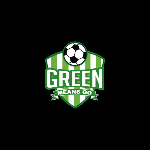 Logo Soccer "Green Means Go"