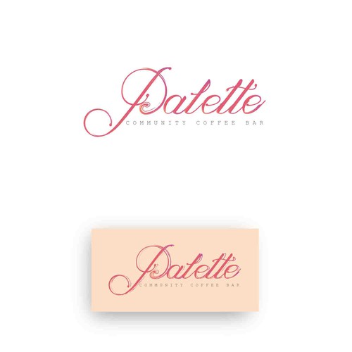 A very feminine and soft logo