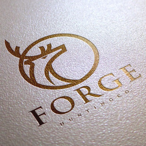 Logo concept for 'Forge Hunting co.'