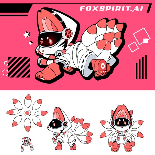 Fox Spirit Mascot