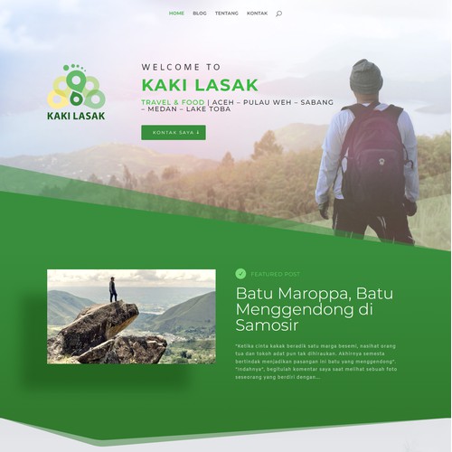 Kaki Lasak - Travel and Food Blogger Website